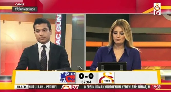 Mersin İdman Yurdu 2-1 Galatasaray | GS TV Spikerlerinin Gole Tepkisi | Gol Nakoulma | 13 Şubat 2016