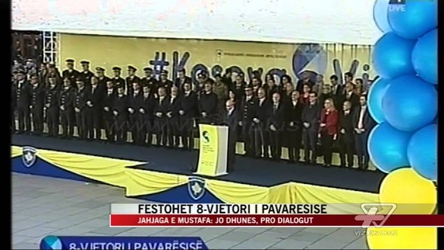 Festohet 8-vjetori i pavarësisë së Kosovës - News, Lajme - Vizion Plus