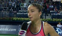 Errani intervista post Partita - Finale Dubai - Da Supertennis