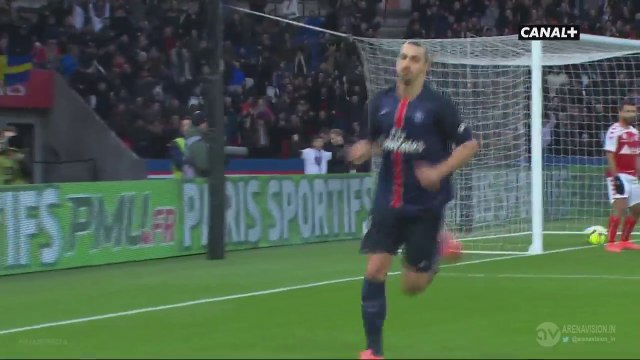 2-1 Zlatan Ibrahimovic Goal HD - PSG 2-1 Reims 20.02.2016 HD