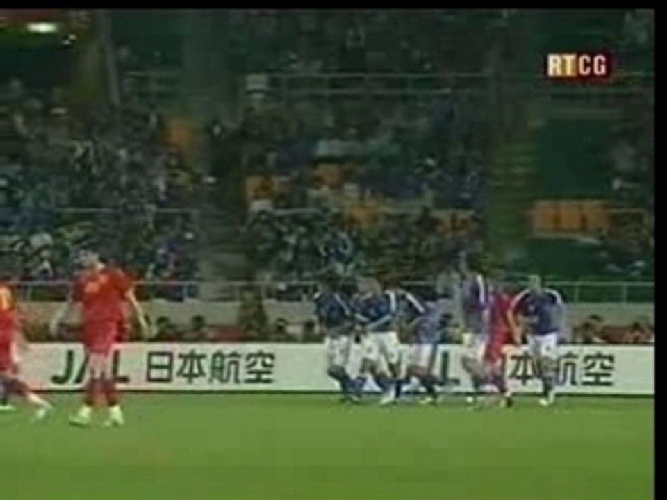 Japan-montenegro 1-0 nakazawa kirincup 2007