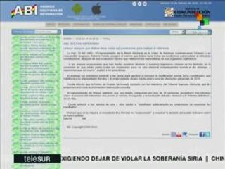 teleSUR Noticias 19-02-16 17:30