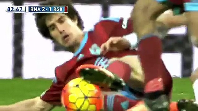 Реал Мадрид 3 - 1 Реал Сосьедад .гол Лукаса 30.12.2015