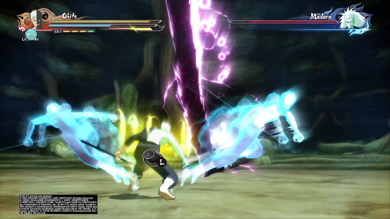 NARUTO SHIPPUDEN™: Ultimate Ninja® STORM 4 / Kakashi & Obito vs Madara