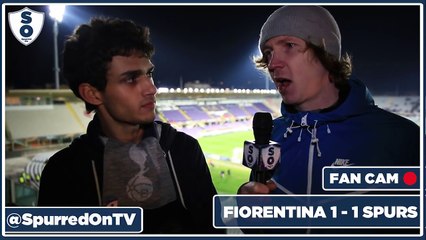 Fiorentina 1-1 Tottenham Hotspur | Vorm Was Solid! | Fan Cam