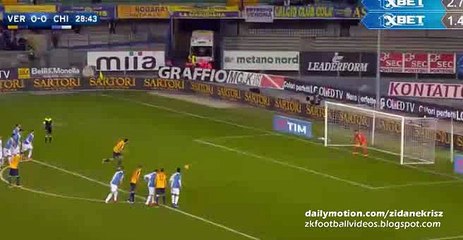 Luca Toni Goal HD - Hellas Verona 1-0 Chievo 20.02.2016 HD