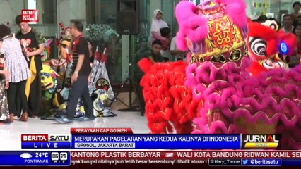 Cap Go Meh, Central Park Tampilkan Ondel-ondel Ala Taiwan