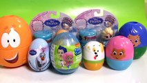 Disney FROZEN FASHEMS ❤ NEW ❤ Bubble Guppies Surprise Eggs Olaf Peppa Fairies MegaBloks Kinder