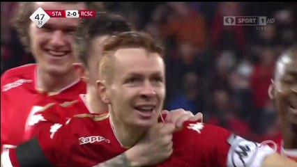 Adrien Trebel Goal HD -  St. Liege 2-0 Charleroi - 20-02-2016
