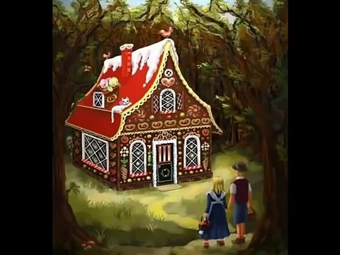 Пряничный домик, сказка мультик Сказка на ночь детям Прянишный домик