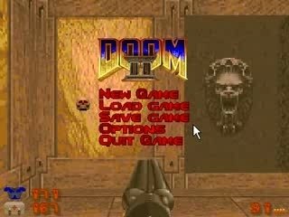 Doom II Map18: The Courtyard