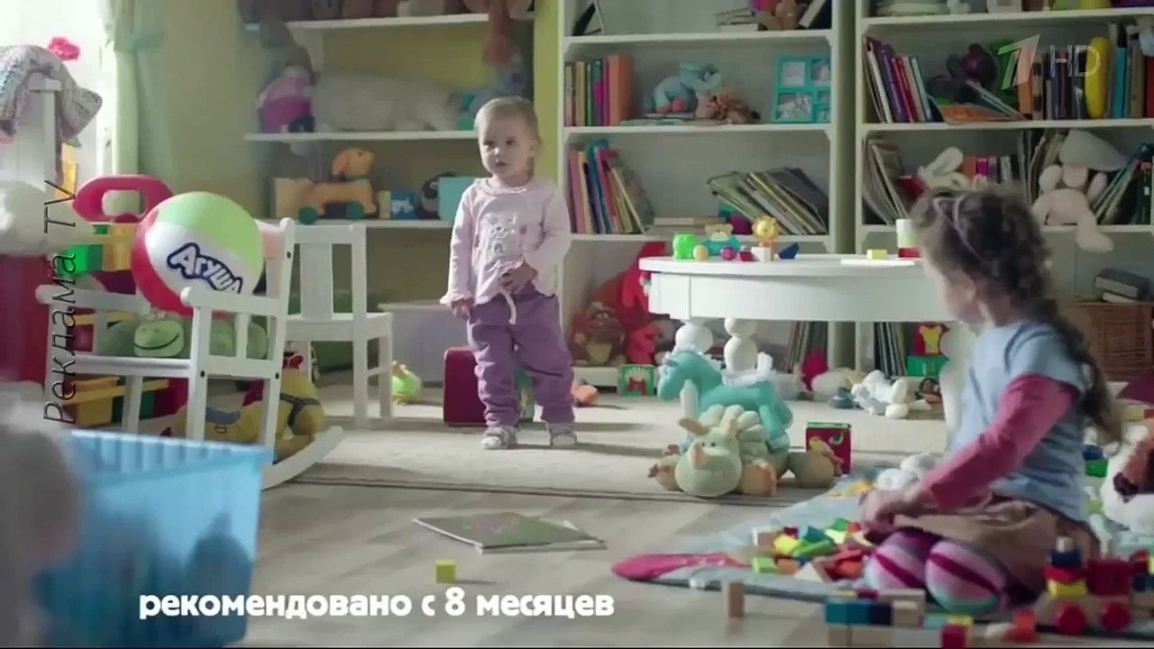 Реклама Агуша питьевой йогурт