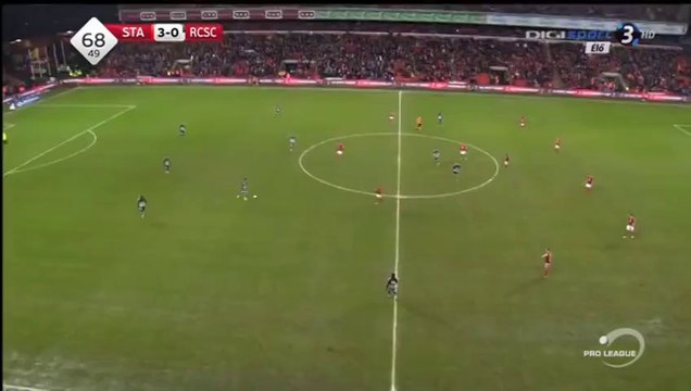 3-0 Aly Ndom Goal Belgium Jupiler Pro League - 20.02.2016, Standard Liège 3-0 Sporting Charleroi