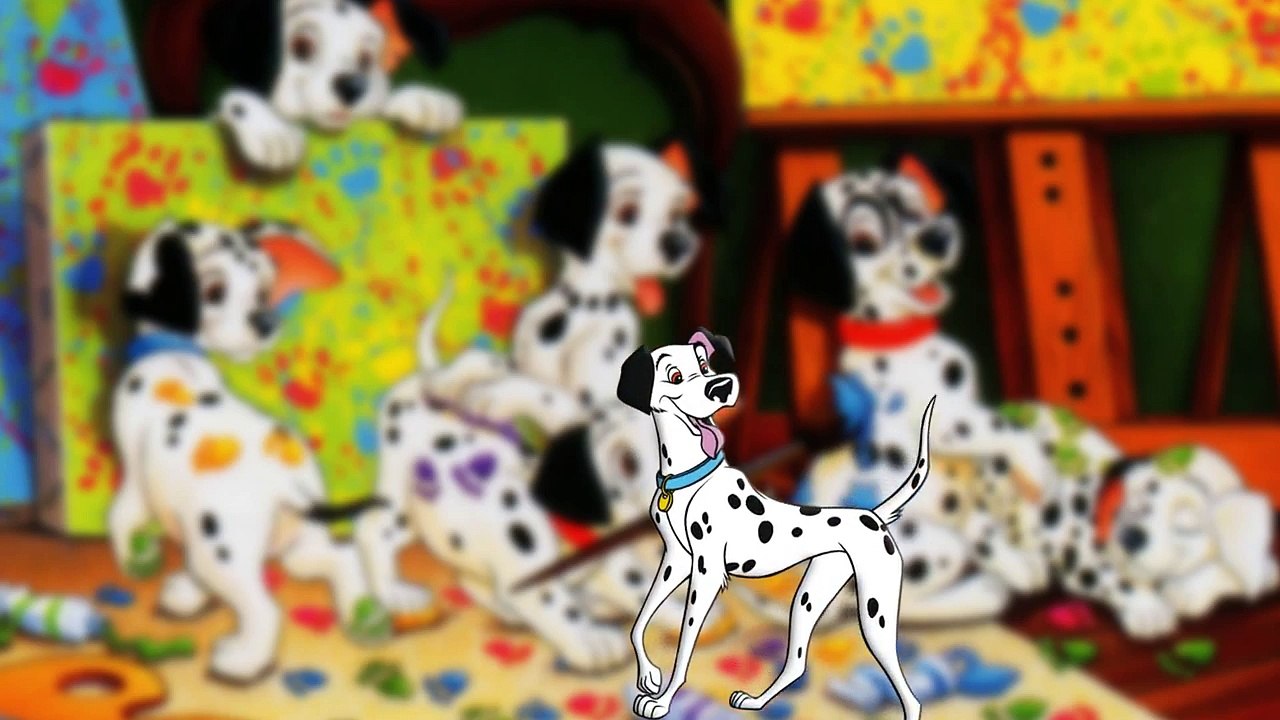 101 Dalmatians cartoon theme song Finger Family Song youtube