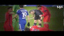 David Luiz vs Diego Costa - FIGHT- Chelsea vs PSG - 2015 HD - YouTube