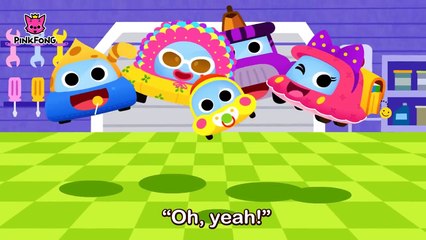 Vroom Vroom Family  Car Songs  PINKFONG Songs for Children