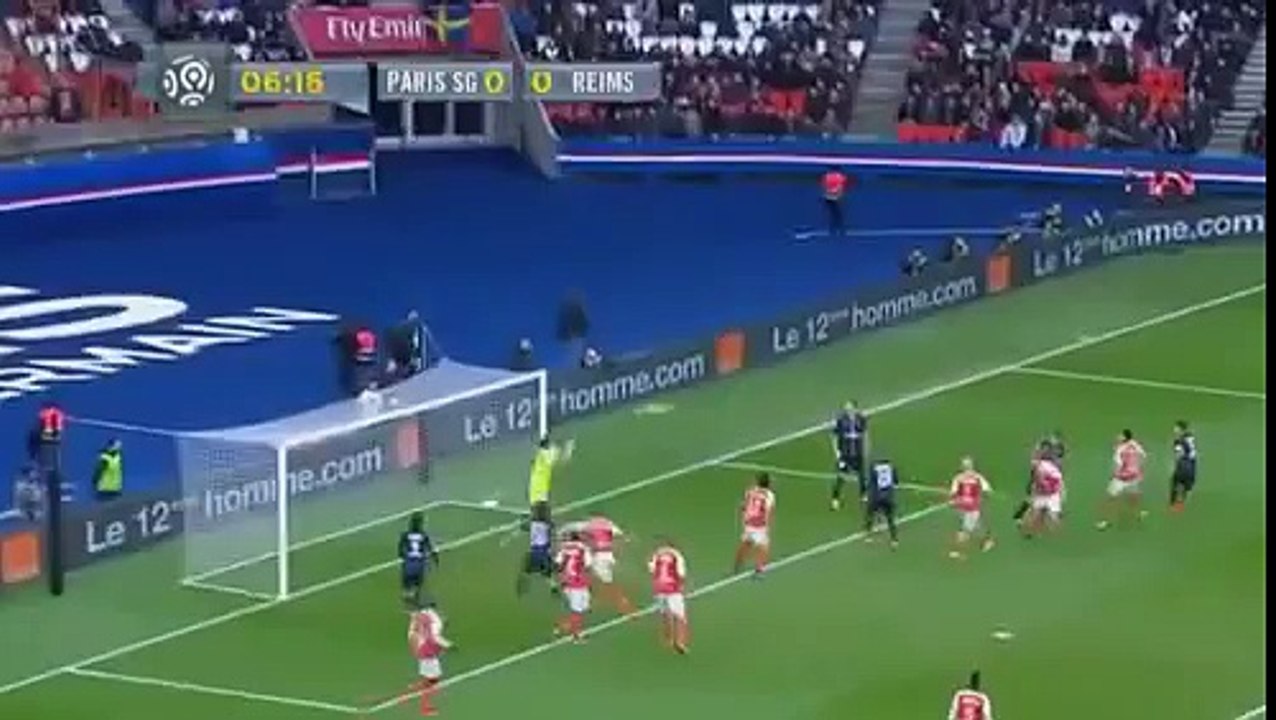 PSG vs Stade de Reims  ( 4-1 ) All Goals & Highlights (20.02.2016) Ligue 1