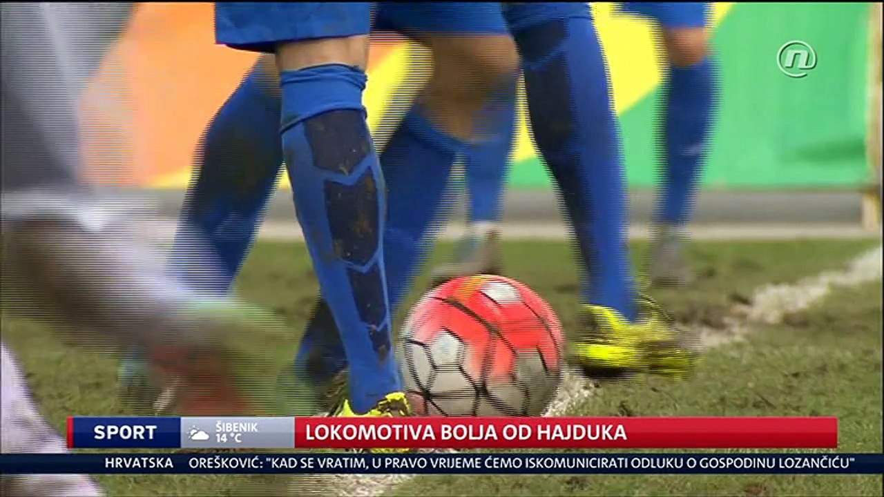 Lokomotiva - Hajduk 2-1, izvješće, 20.02.2016. HD