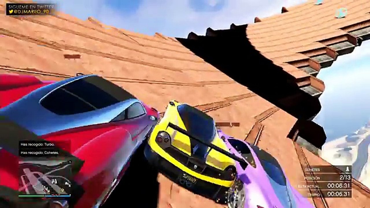 GTA 5 ONLINE _ RAMPAS Y MÁS RAMPAS !!! EP.106 _ DjMaRiiO