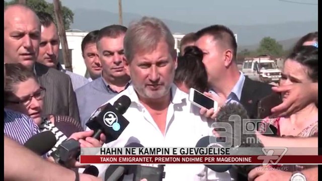 Hahn takon emigrantët - News, Lajme - Vizion Plus