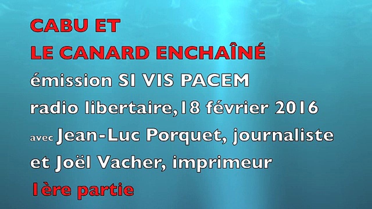 Cabu et le Canard Enchaîné 1