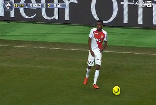 Carrillo G. Goal - Monaco 2 - 0 Troyes - 20-02-2016