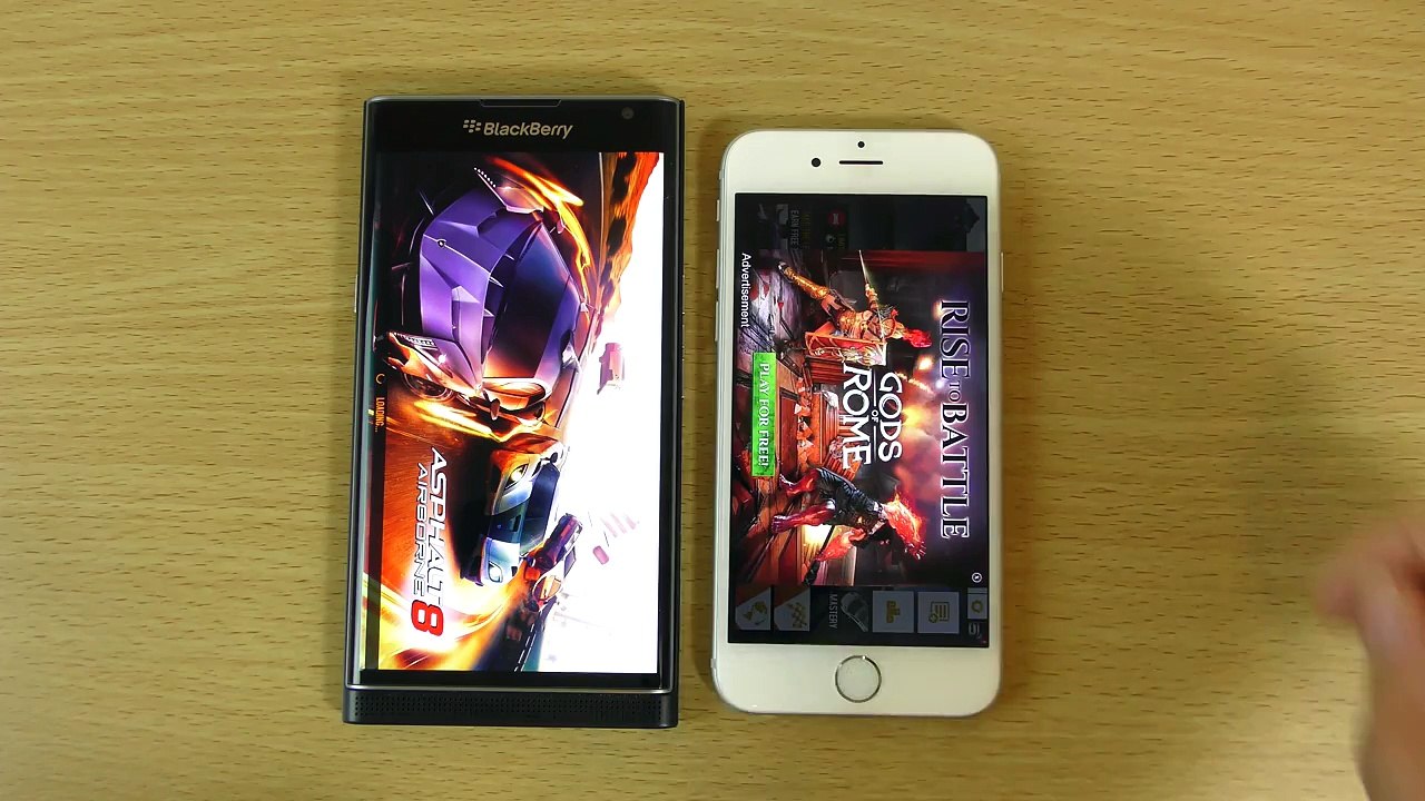 Blackberry Priv VS Apple iPhone 6S Speed & Camera Test!