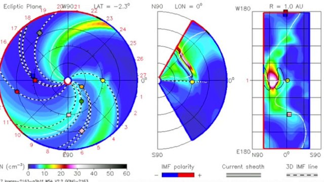 CME En Route, Magnetic Reversal | S0 News May 15, 2015