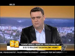 7pa5 - Si do të realizohet decentralizimi i arsimit ? - 12 Shkurt 2016 - Show - Vizion Plus