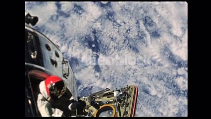 Astronaut Working Out in Space Stock Video Footage - VideoBlocks