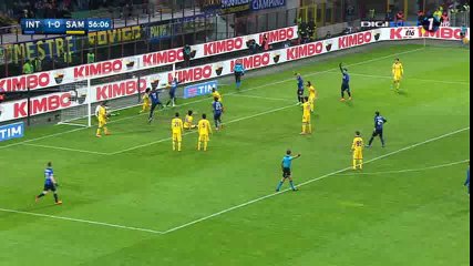 Miranda Goal HD - Inter 2-0 Sampdoria - 20-02-2016