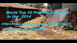 World Top 10 Poorest Countries in the 2014