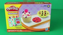 Play Doh Makeables Desserts Pies, Cookies, Cupcakes New 2014 Play-Doh Treats Berry Pie