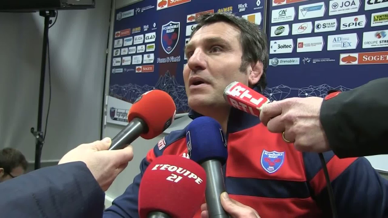 Rugby - Top 14 - Grenoble : Landreau «Cruel mais pas injuste»