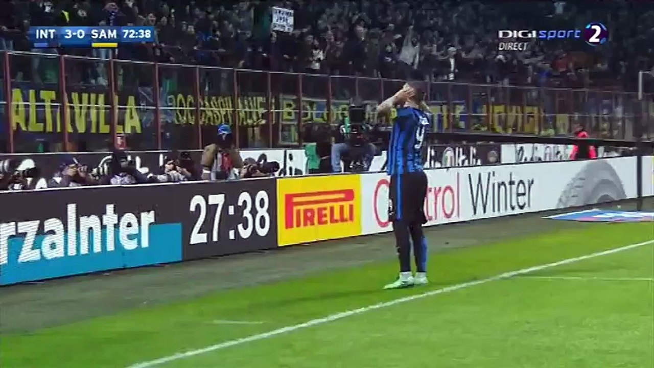 Mauro Icardi Goal HD - Inter 3-0 Sampdoria - 20-02-2016