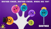 The Finger Family Lollipop Family Nursery Rhyme | Lollipop Finger Family Songs