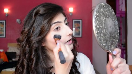 Makeup look using Musarrat Misbah's Halal makeup _ 2016