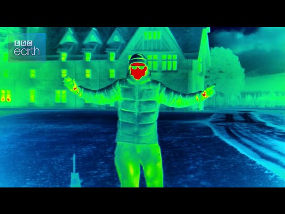 Что происходит с телом, когда на него смотреть через тепловизор на морозе