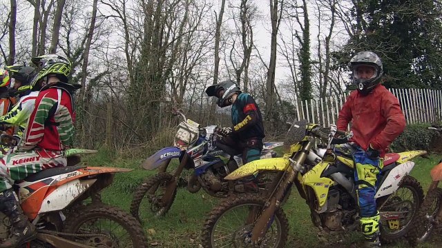 Stage Moto cross St Clet 20.02.2016 avec Julien Jagu