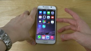 Samsung Galaxy S6 iOS 8 Lock Screen Theme - Review! (4K)