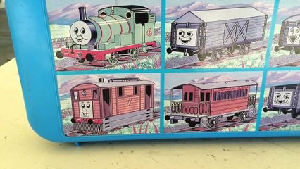 Thomas and Friends Toy Trains Percy, Toby, Disney Cars, Chuggington in a Rare Case