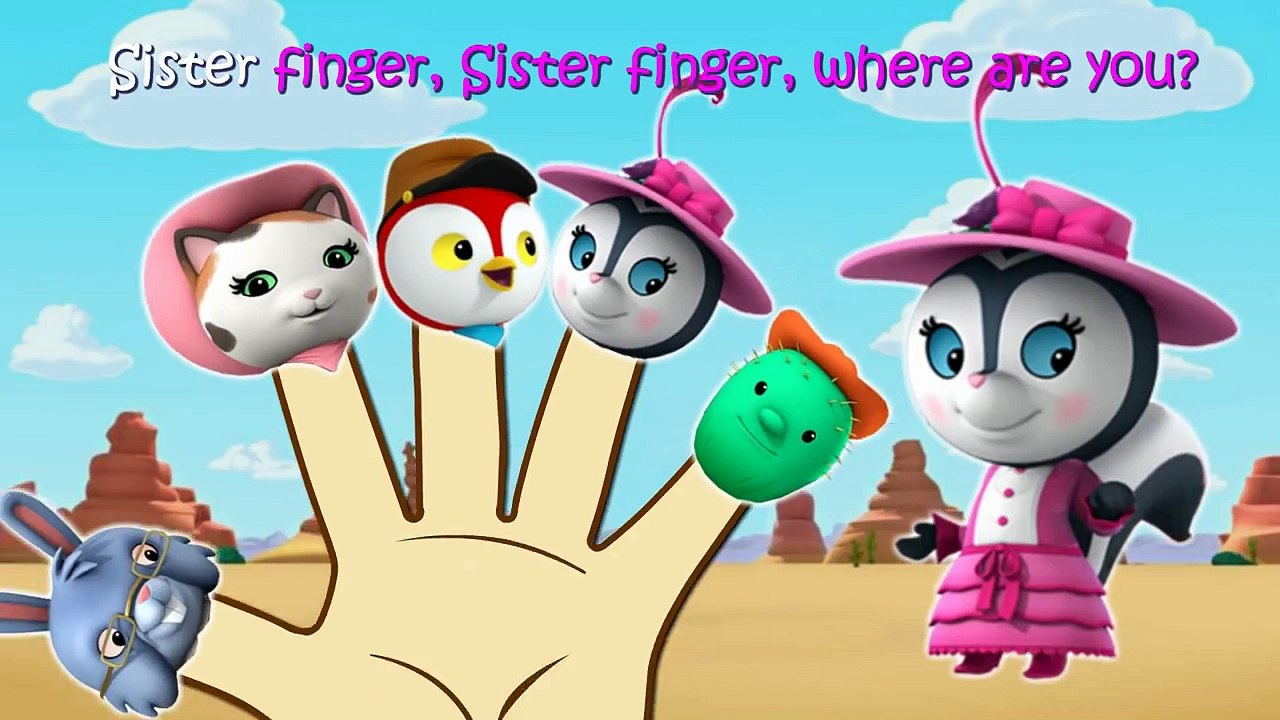 Sheriff Callies Wild West Finger Family Nursery Rhymes Lyrics ??????????