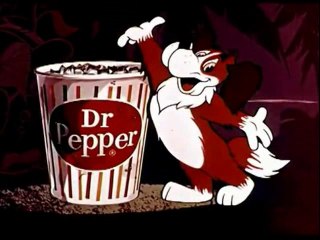 1960 DR. PEPPER ANIMATED SNACK BAR INTERMISSION SNIPE