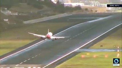 Watch pilots land in crazy crosswinds at Europe's ‘scariest’ airports in Por