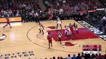 Pau Gasol's Smooth Pivot And-One - Raptors vs Bulls - February, 2016 - NBA 2015-16 Season -