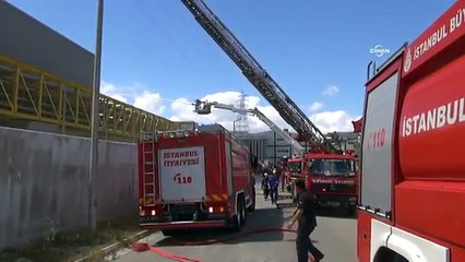 Tuzla'da kimya fabrikasında yangın