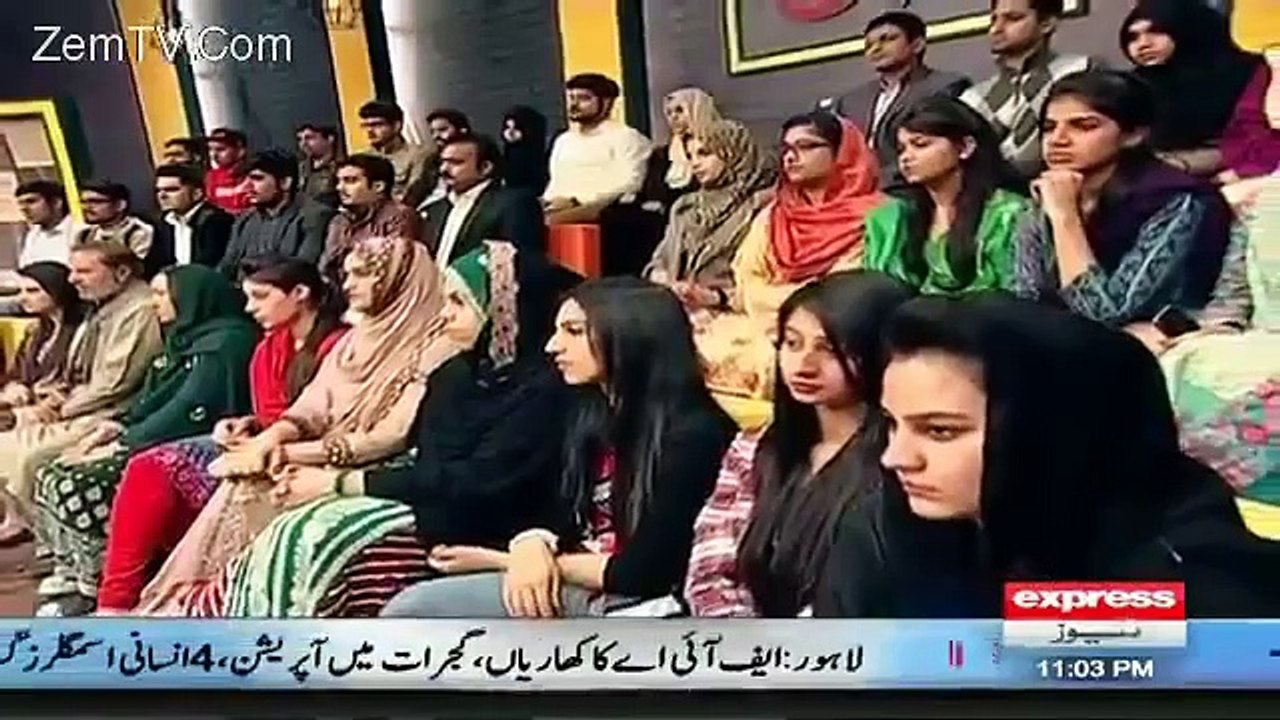 Aftab Iqbal bashes government for wasting money of poor people on their kinghood