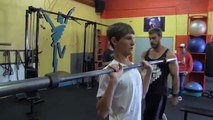 Teen Beginners Bodybuilding Training - Upper Body - Chest, Arms, Shoulders