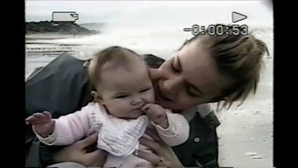 Tsunami wave takes out mother and child - Funny - toddle tale