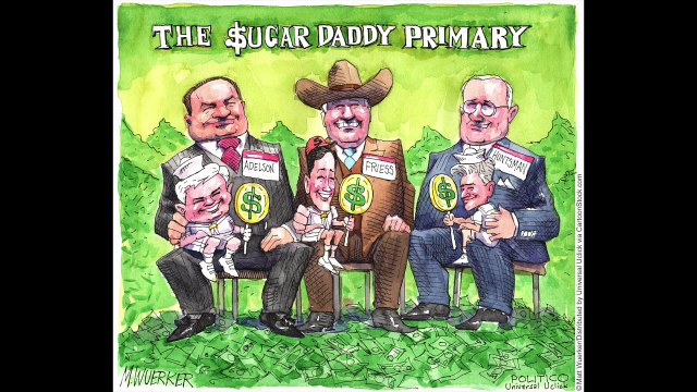 Song about Bernie Sanders & Citizens United (with cartoons) - Two Masters